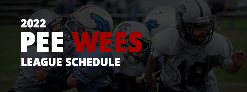 hero pee wee schedule